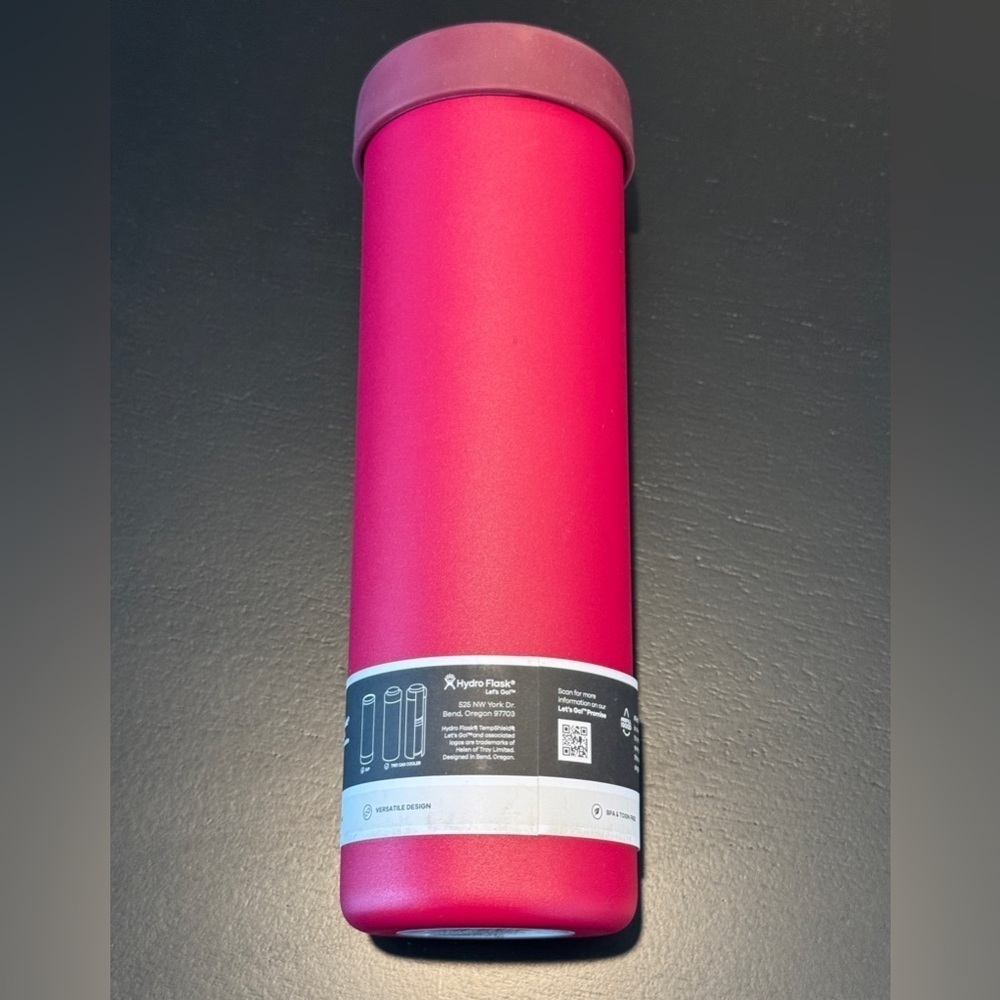 Hydro Flask Tandem Cooler Cup - 26 oz 2-can cooler/insulated cup Color “Snapper” - Picture 2 of 6